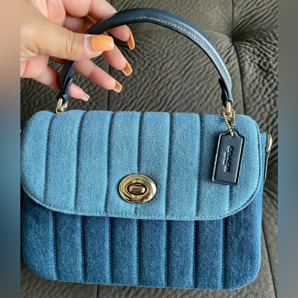 Denim Coach Crossbody
